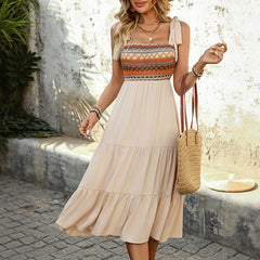 Women's Summer Casual Bohemian Maxi Dress