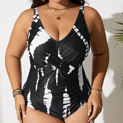 Women Plus Size Swimsuits One Piece Tummy Control Bathing Suits